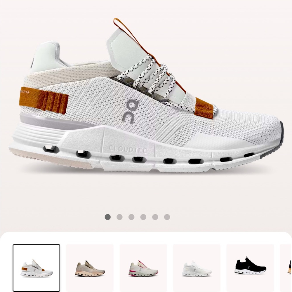 Size 7.5 On’s Cloudnova
